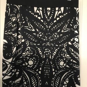 Silky Express brand Lined Pencil Skirt